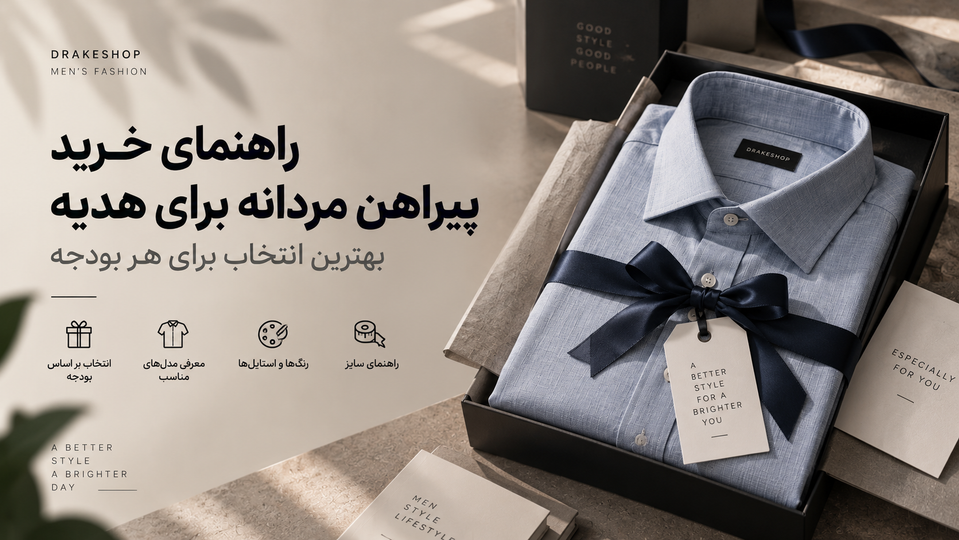 راهنمای خرید پیراهن مردانه برای هدیه | بهترین انتخاب برای هر بودجه